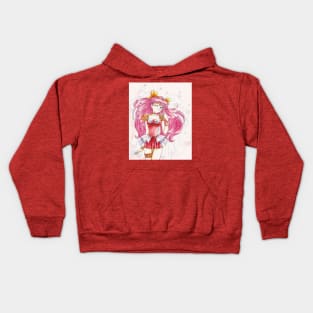 Wedding Peach Momoko Warrior of Love Kids Hoodie